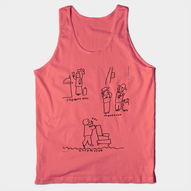 Northwest Philadelphia neighborhoods Tank Top by 6630 Productions